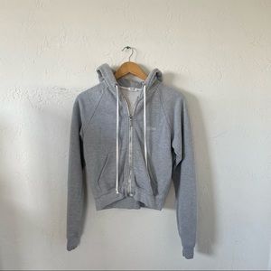 RE/DONE Embroidered Zip Hoodie